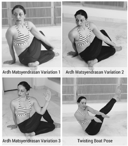 Oblique Abdominals yoga poses