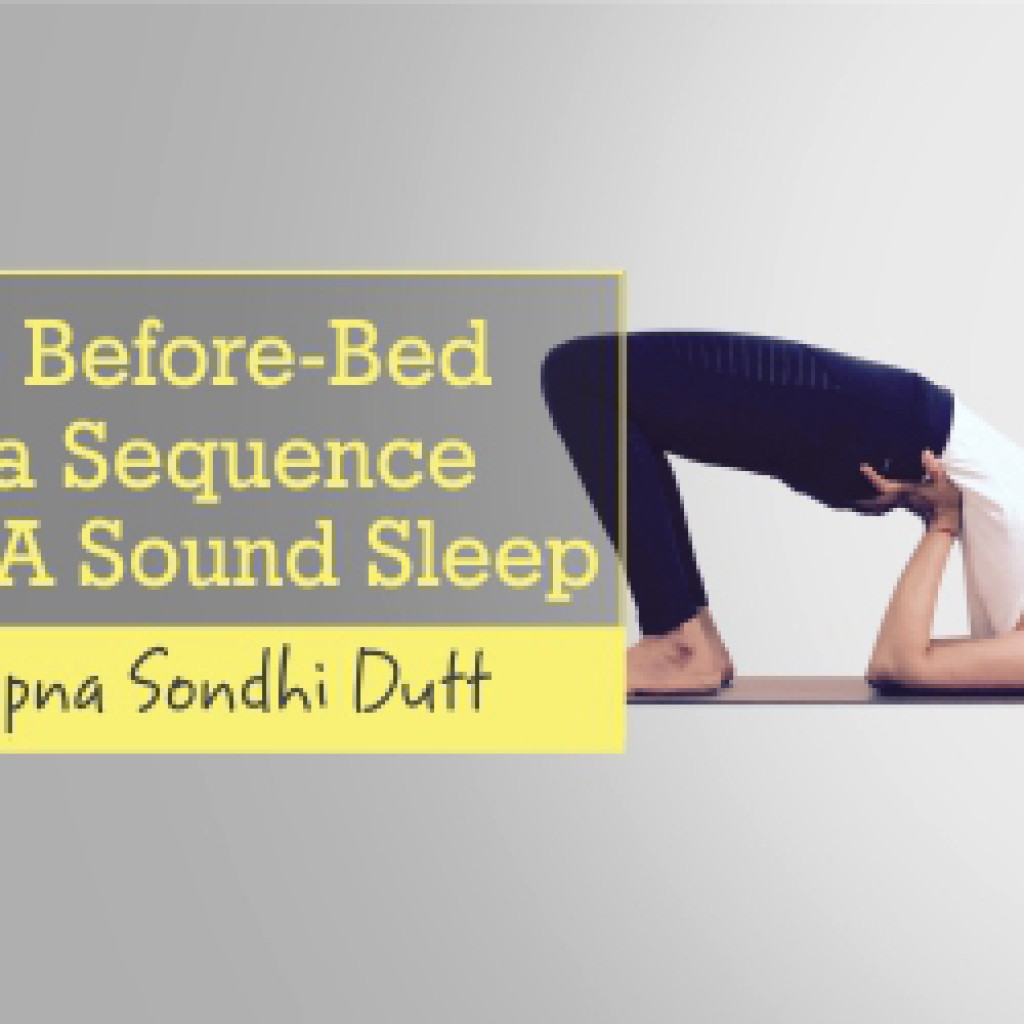 The Before-Bed yoga sequence
