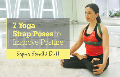 7 Yoga Strap Poses to Improve Posture